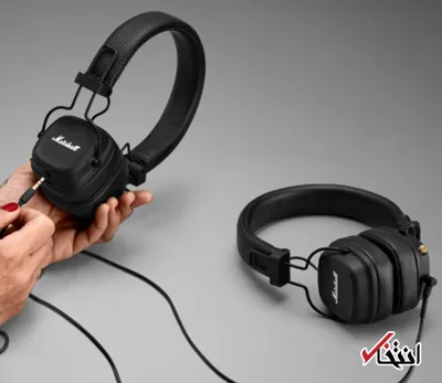 هدفون جدید مارشال تا ۸۰ ساعت دوام دارد+تصاویر