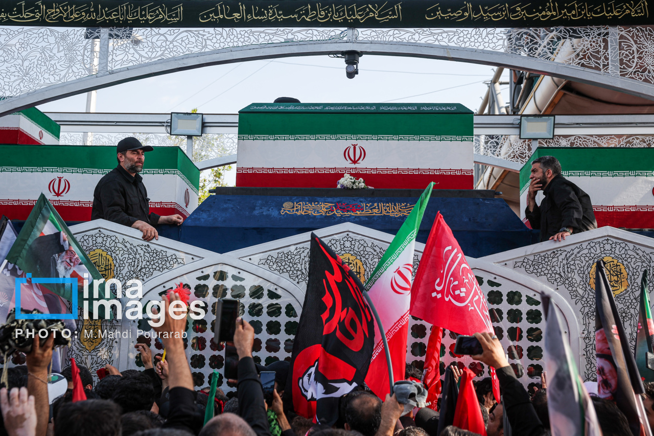 تصاویر: مراسم تشییع پیکر مطهر رهبر شهید انقلاب در تهران