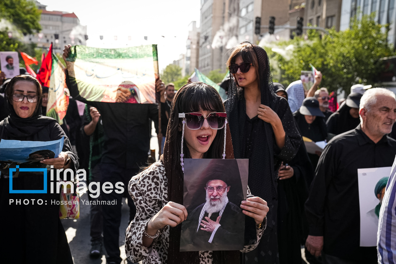 تصاویر: مراسم تشییع پیکر مطهر رهبر شهید انقلاب در تهران