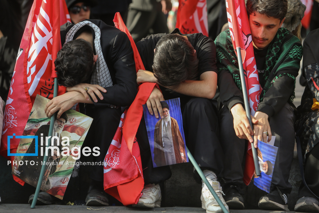 تصاویر: مراسم تشییع پیکر مطهر رهبر شهید انقلاب در تهران