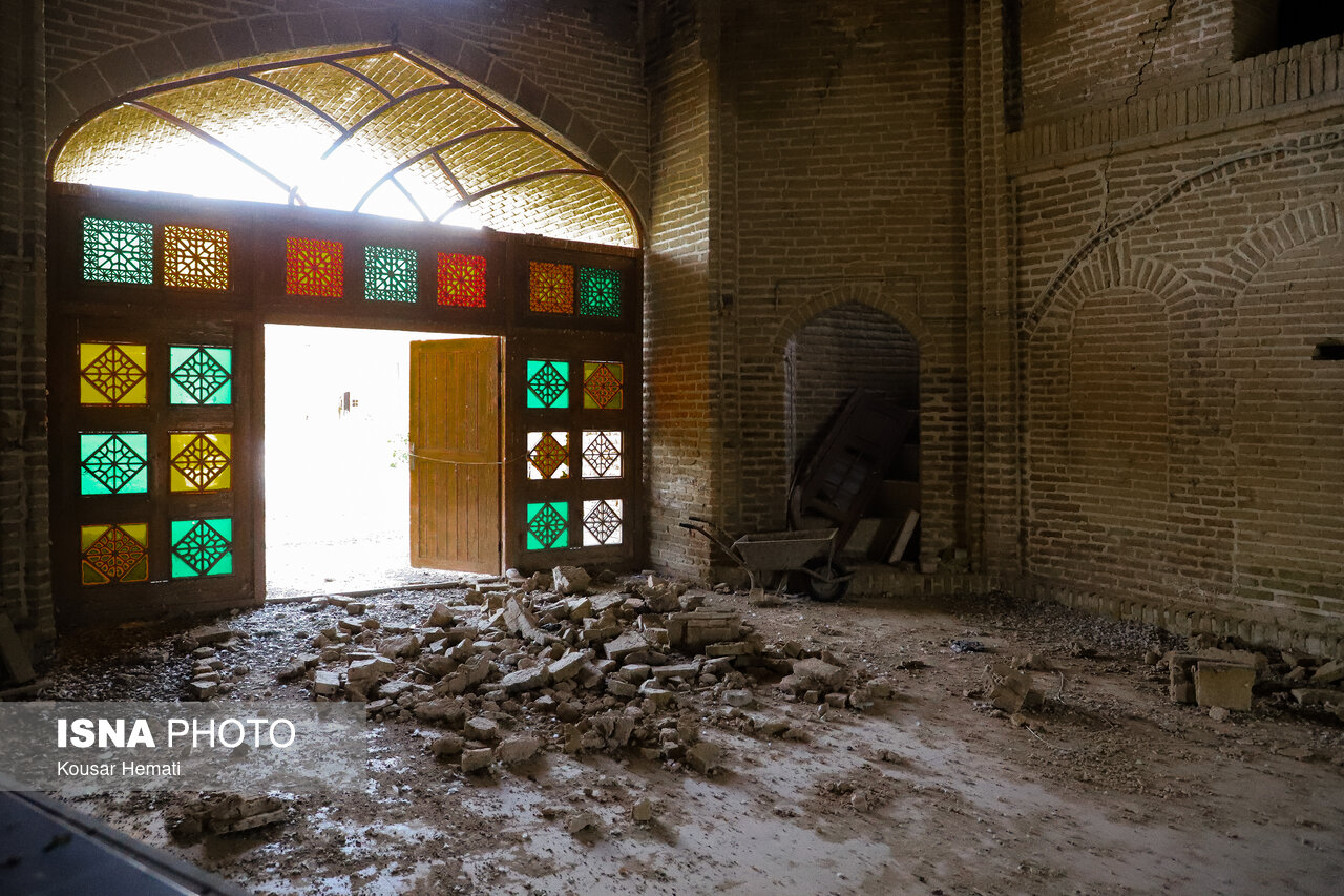 تصاویر: وضعیت نابسامان کاروانسرای شاه عباسی - کرمانشاه