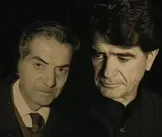 ببینید / تنها تجربه خوانندگی استاد شهریار با حضور شجریان؛ «اگر صدا داشتم دکانت را تخته می‌کردم»