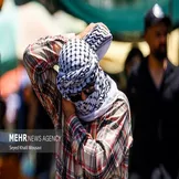تصاویر: اهواز در سطح نارنجی