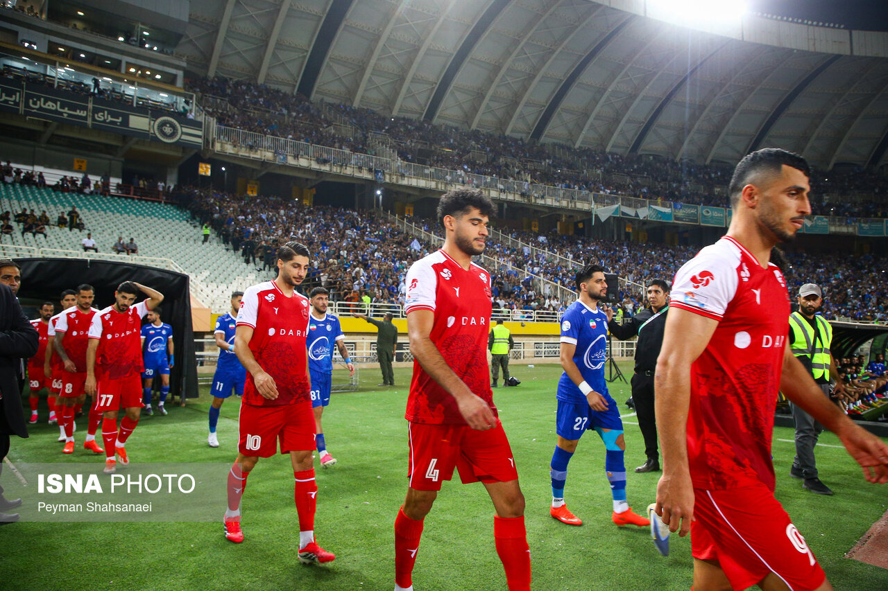 تصاویر: لیگ برتر فوتبال - پرسپولیس و استقلال (دربی ۱۰۷)