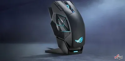 ماوس گیمینگ «ROG Spatha X» ایسوس با قابلیت اتصال دو حالته و پایه شارژ مغناطیسی+تصاویر