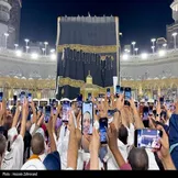 تصاویر: تعویض پرده کعبه