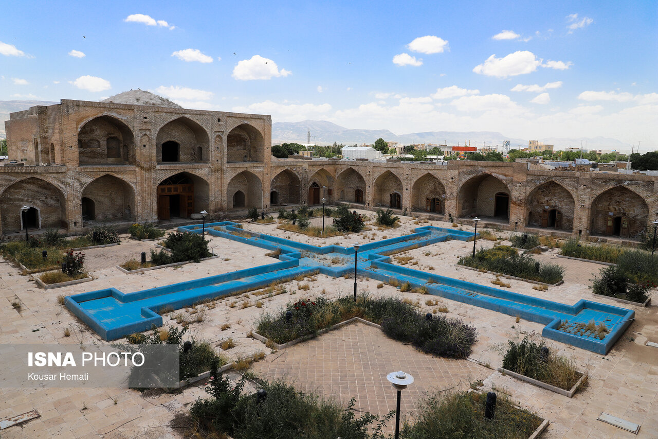 تصاویر: وضعیت نابسامان کاروانسرای شاه عباسی - کرمانشاه