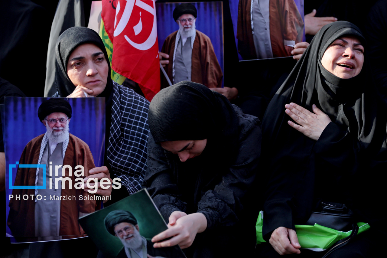 تصاویر: مراسم تشییع پیکر مطهر رهبر شهید انقلاب در تهران