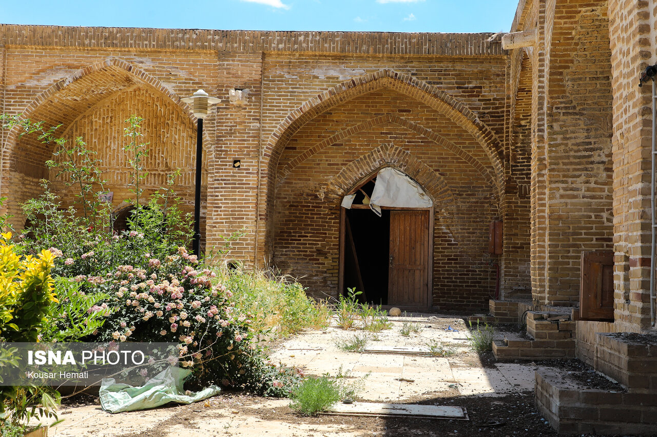 تصاویر: وضعیت نابسامان کاروانسرای شاه عباسی - کرمانشاه