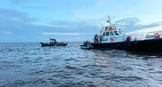 تایید ۷۲ فوتی در حادثه واژگونی کشتی مسافربری در سواحل کشور «گویان» در آفریقای جنوبی