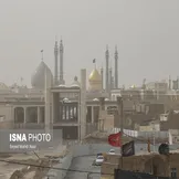 تصاویر: آلودگی هوا در قم