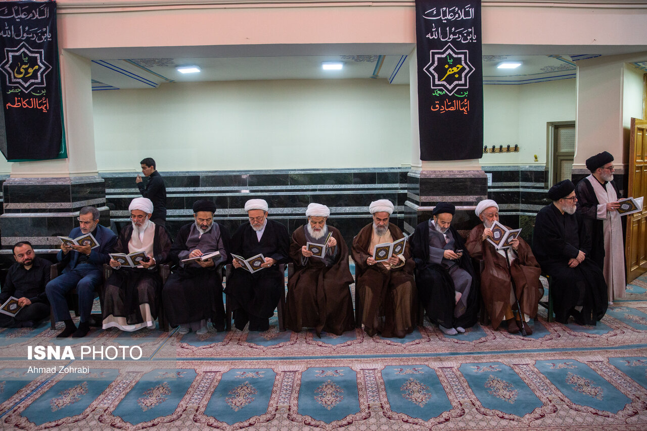 تصاویر: تشییع پیکر آیت الله سید موسی شبیری زنجانی - قم