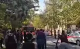 ویدیو / انفجار سیلندر هیدروژن دانشکده فنی دانشگاه تهران