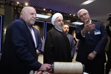 تصاویر : بازدید روحانی از نمایشگاه دستاوردهای صنعت پتروشیمی