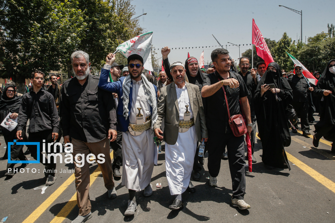 تصاویر: مراسم تشییع پیکر مطهر رهبر شهید انقلاب در تهران