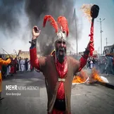 تصاویر: خیمه سوزان ظهر عاشورا - شیراز