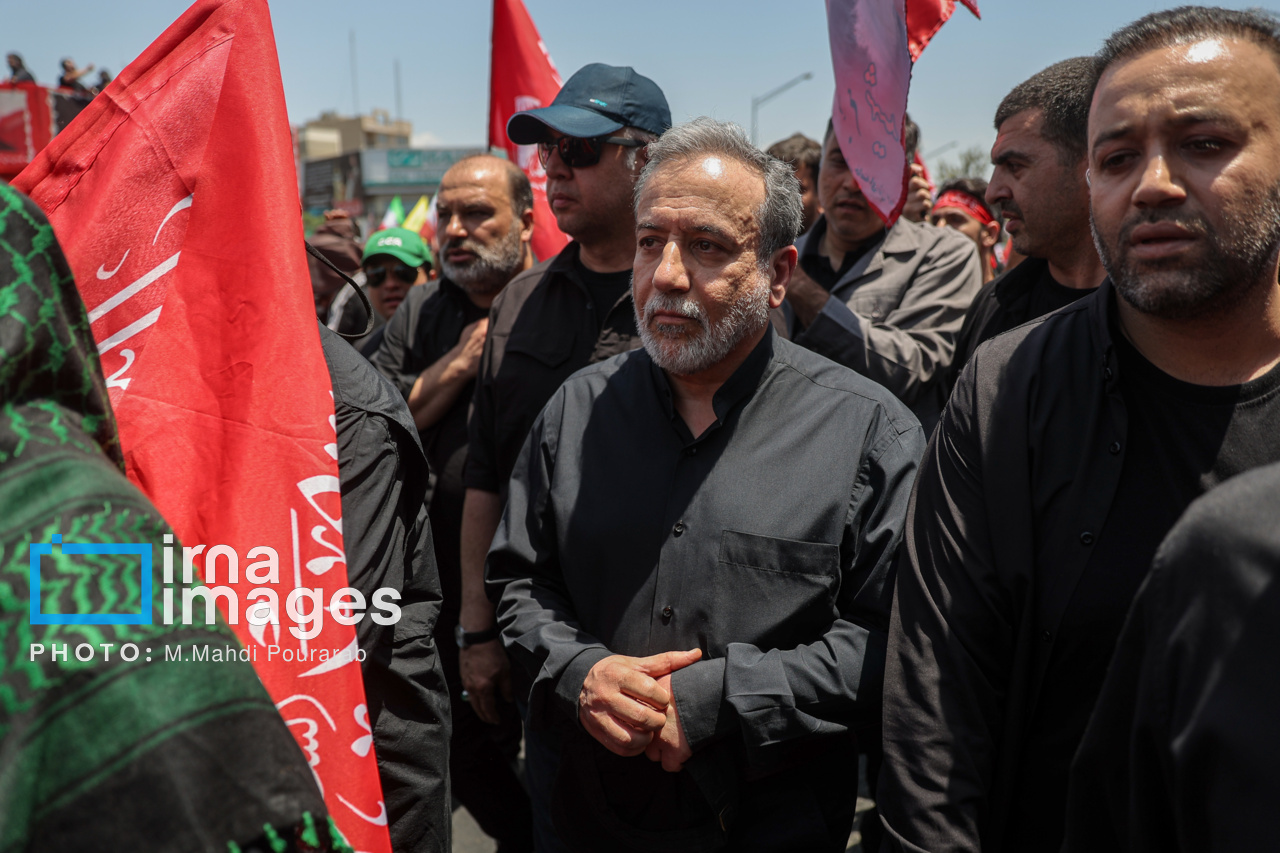 تصاویر: مراسم تشییع پیکر مطهر رهبر شهید انقلاب در تهران