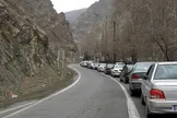 کندوان و آزادراه تهران شمال یک‌طرفه شد