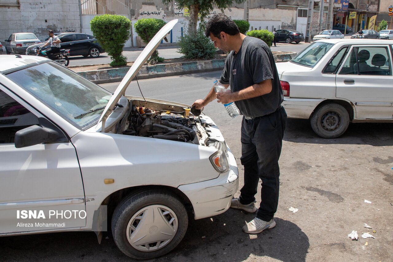 تصاویر: اهواز زیر تیغ آفتاب