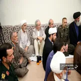تصاویر: دیدار دست‌اندرکاران کنگره بین‌المللی شهدای مدافع حرم و جبهه مقاومت با رهبر معظم انقلاب