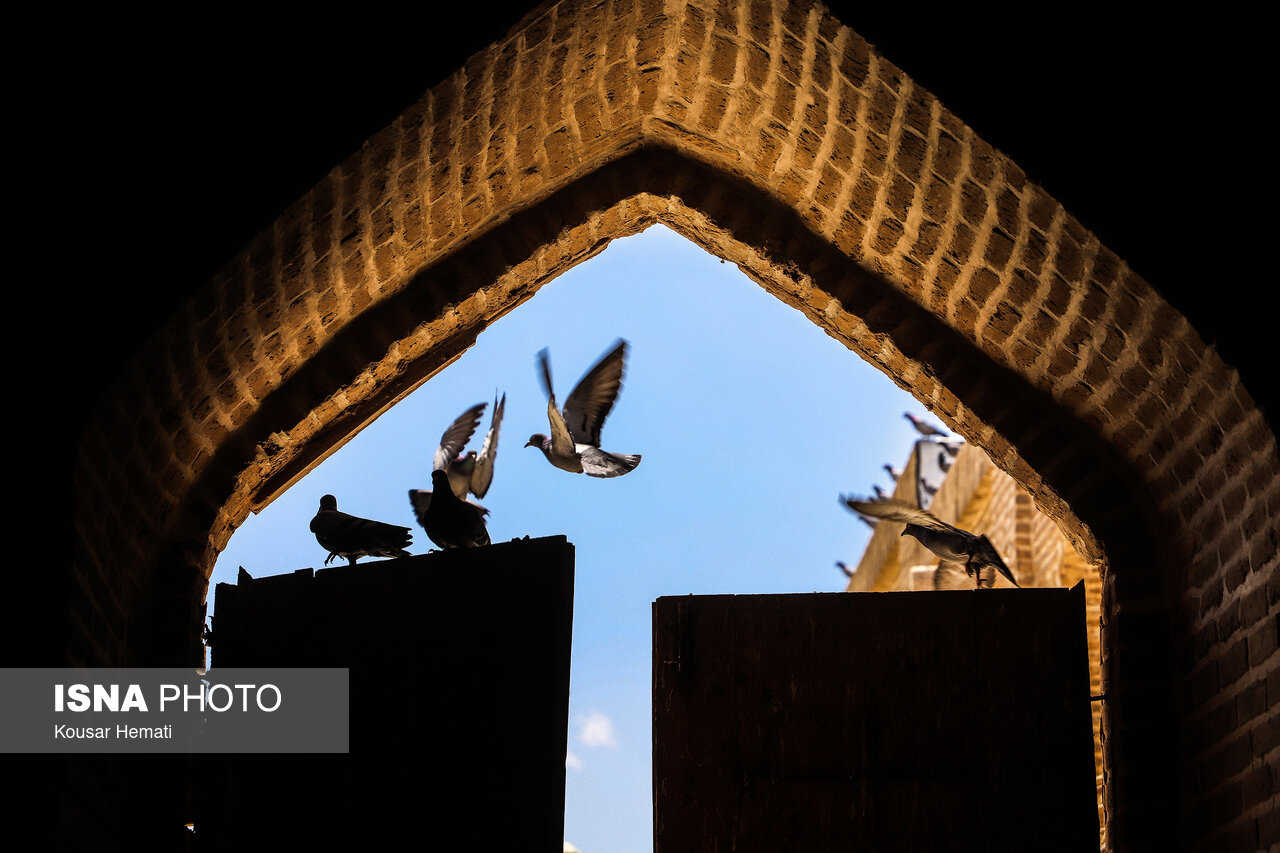 تصاویر: وضعیت نابسامان کاروانسرای شاه عباسی - کرمانشاه