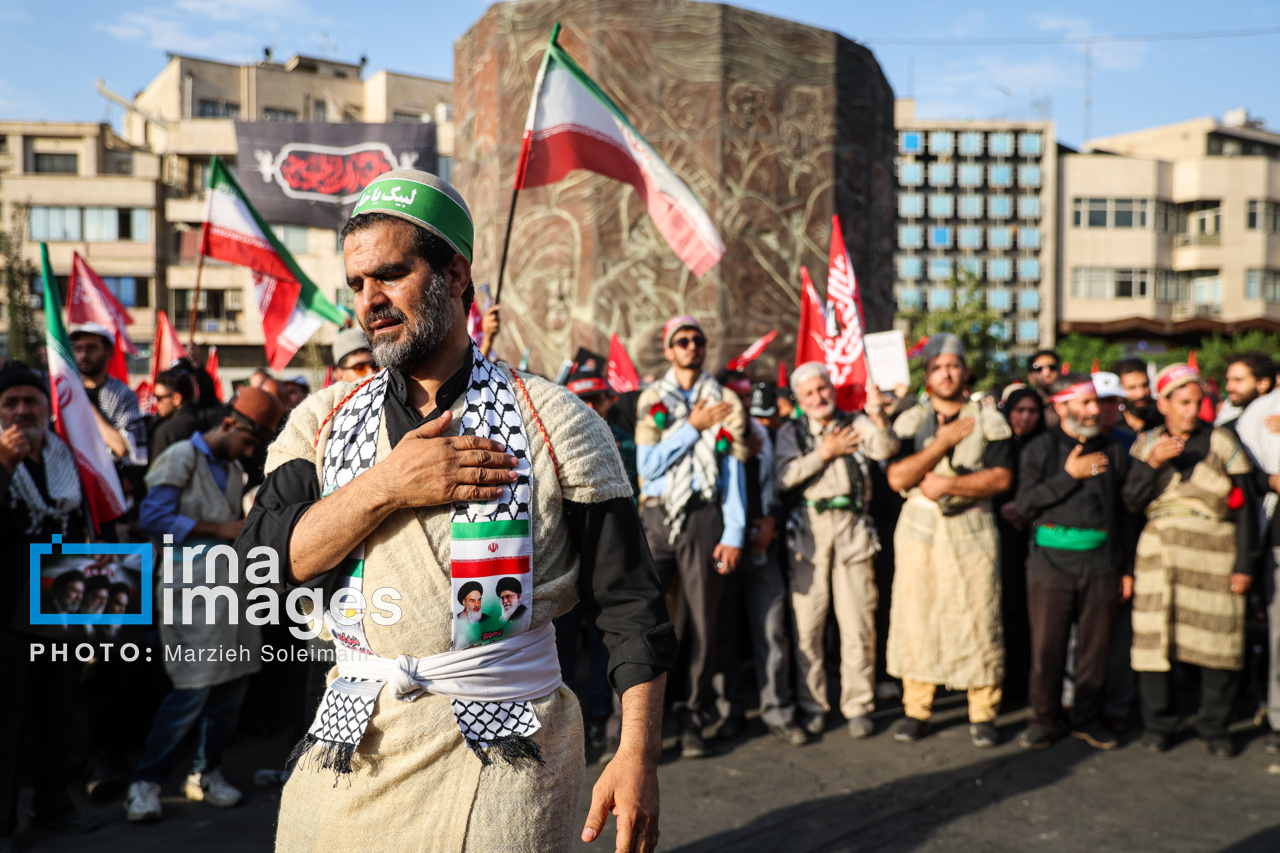 تصاویر: مراسم تشییع پیکر مطهر رهبر شهید انقلاب در تهران