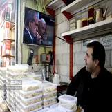 تصاویر: تماشای مراسم تنفیذ حکم ریاست جمهوری در تبریز