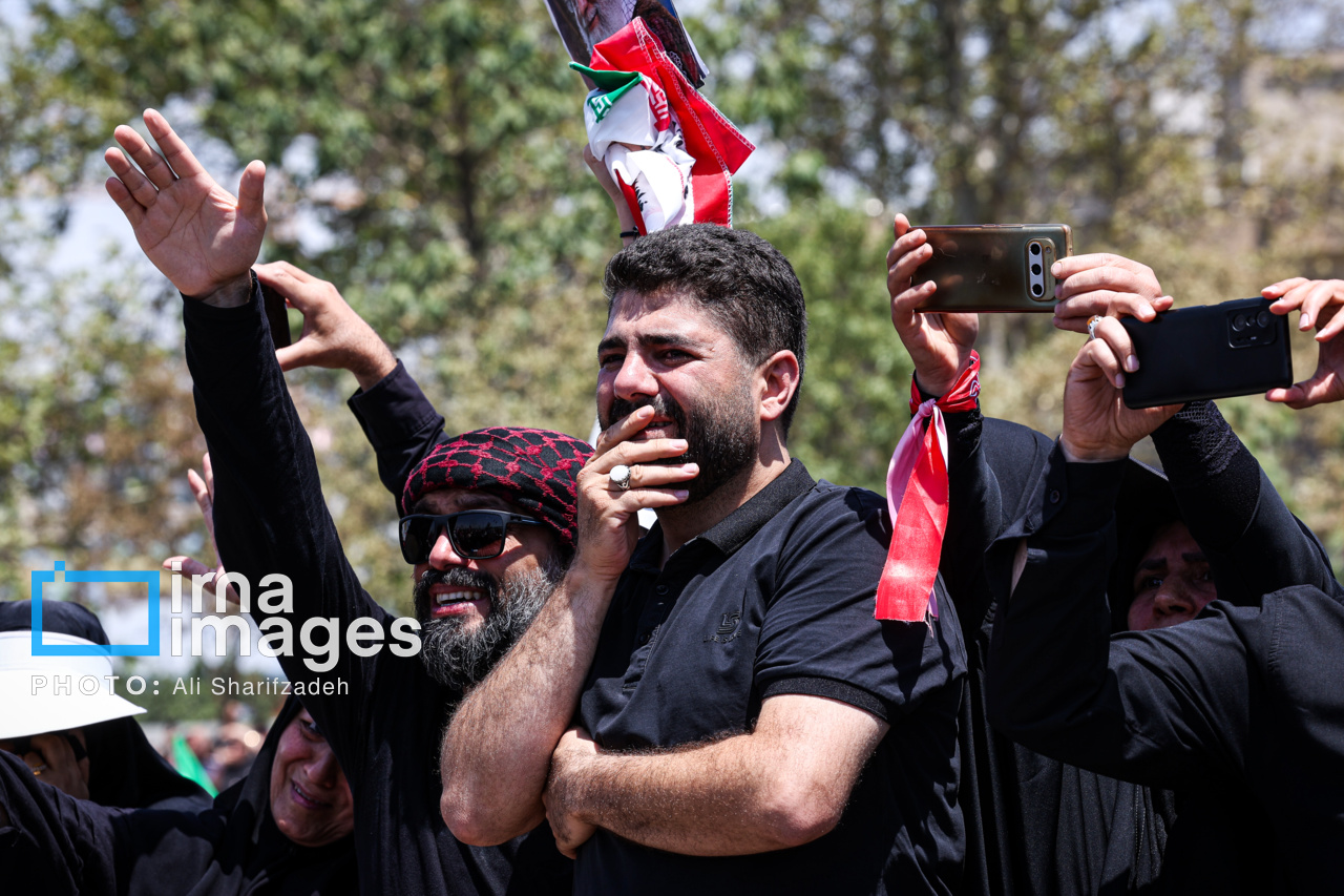تصاویر: مراسم تشییع پیکر مطهر رهبر شهید انقلاب در تهران