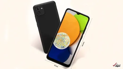 گوشی  گلکسی A۰۳ با دوربین ۴۸ مگاپیکسلی و باتری ۵۰۰۰ میلی آمپر ساعتی معرفی شد