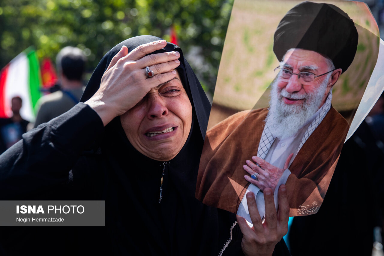 تصاویر: مراسم تشییع پیکر مطهر رهبر شهید انقلاب در تهران