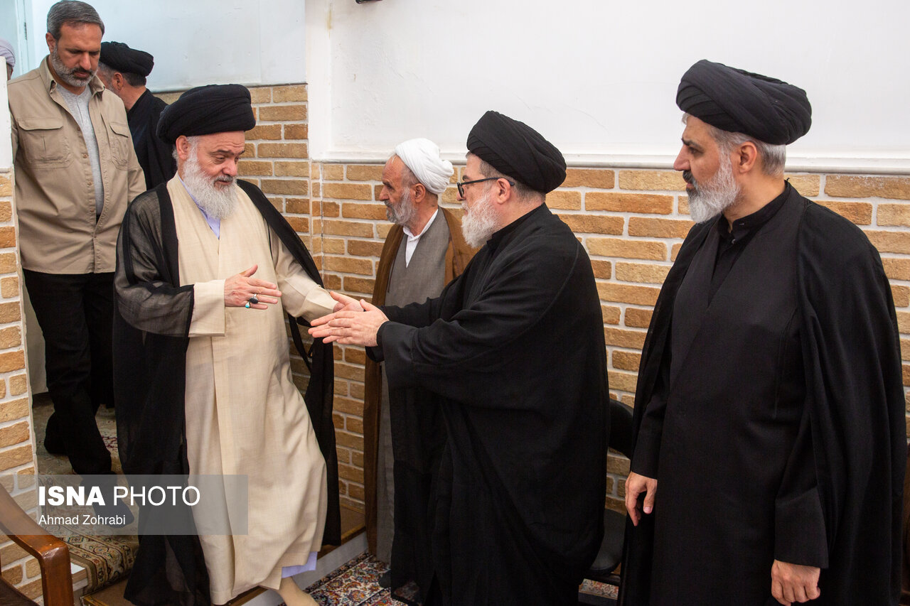 تصاویر: مراسم وداع با پیکر آیت‌الله «شبیری زنجانی»