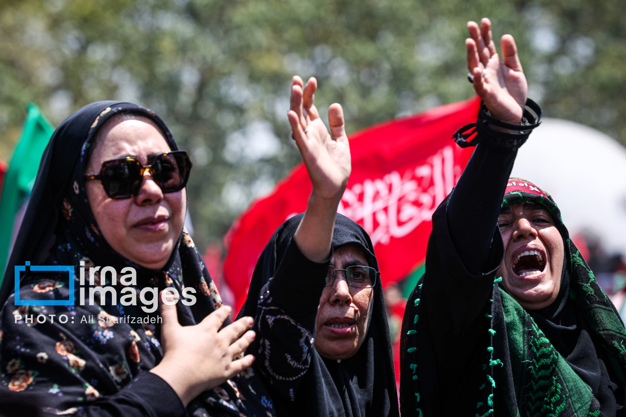 تصاویر: مراسم تشییع پیکر مطهر رهبر شهید انقلاب در تهران